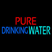 Pure Drinking Water Neonreclame