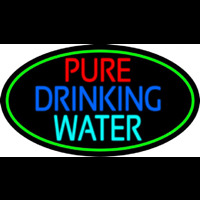 Pure Drinking Water Neonreclame