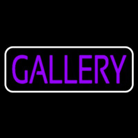 Purle Gallery With Border Neonreclame