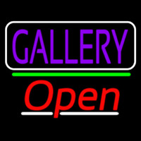 Purle Gallery With Open 3 Neonreclame