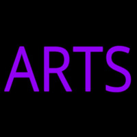 Purple Arts With 1 Neonreclame