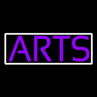 Purple Arts With Border 1 Neonreclame