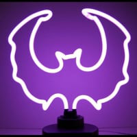 Purple Batman Desktop Neonreclame