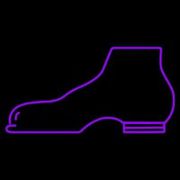 Purple Boots Neonreclame