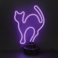 Purple Cat Desktop Neonreclame