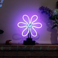 Purple Daisy Desktop Neonreclame
