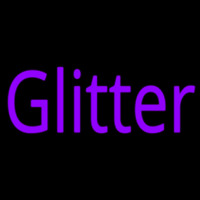 Purple Glitter Neonreclame