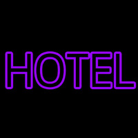 Purple Hotel Neonreclame
