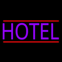 Purple Hotel Neonreclame