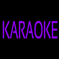 Purple Karaoke Block 1 Neonreclame