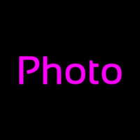 Purple Photo Neonreclame