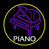 Purple Piano Neonreclame