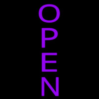 Purple Vertical Neonreclame