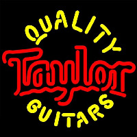 Quality Taylor Guitars Neonreclame
