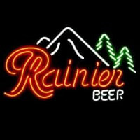 Rainier Bier Bar Open Neonreclame