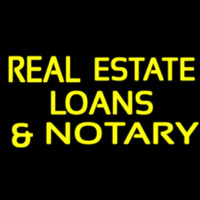 Real Estate Loans And Notary Neonreclame