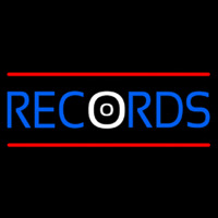 Records Red Line Neonreclame