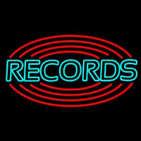 Records With Disc Neonreclame