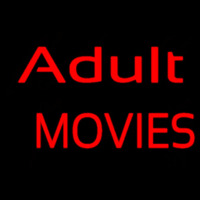 Red Adult Movies Neonreclame