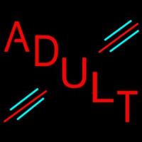 Red Adult Neonreclame