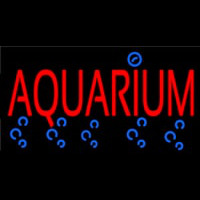 Red Aquarium Neonreclame