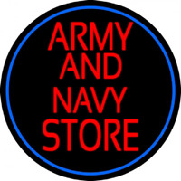 Red Army And Navy Store Neonreclame