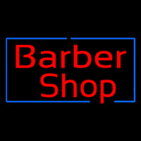 Red Barber Shop Border Neonreclame