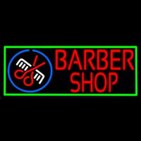 Red Barber Shop Neonreclame
