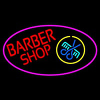 Red Barber Shop Neonreclame