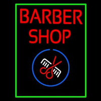 Red Barber Shop Neonreclame