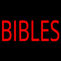 Red Bibles Neonreclame