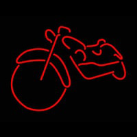 Red Bike Logo Neonreclame