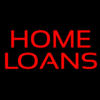 Red Block Home Loans Neonreclame