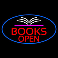 Red Books Open Neonreclame