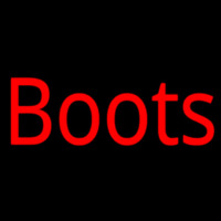 Red Boots Neonreclame