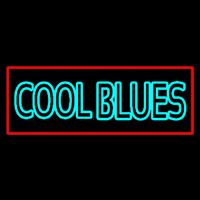 Red Border Cool Blues Neonreclame