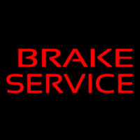 Red Brake Service Neonreclame