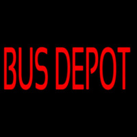 Red Bus Depot Neonreclame