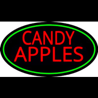 Red Candy Apples Neonreclame