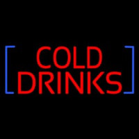 Red Cold Drinks Neonreclame