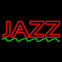 Red Colored Jazz Block 1 Neonreclame