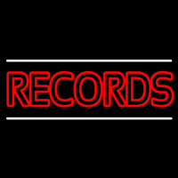 Red Colored Records Neonreclame