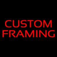 Red Custom Framing 1 Neonreclame