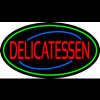 Red Delicatessen Neonreclame