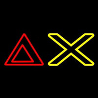 Red Delta Yellow Chi Neonreclame