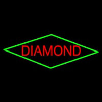 Red Diamond Block Neonreclame