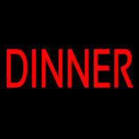 Red Dinner Neonreclame