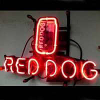 Red Dog Bier Bar Neonreclame