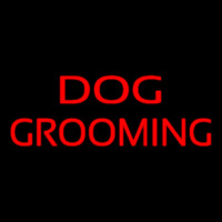 Red Dog Grooming Neonreclame
