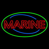 Red Double Stroke Marine Neonreclame